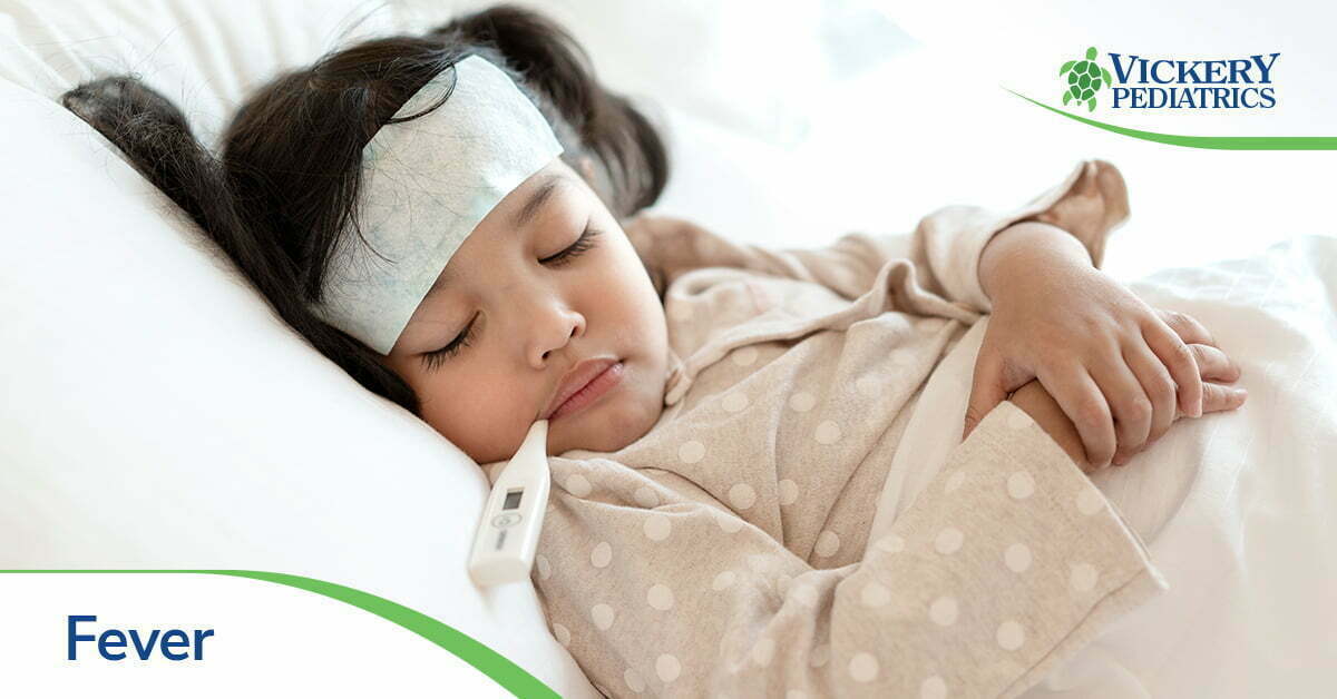 How to treat a fever in children