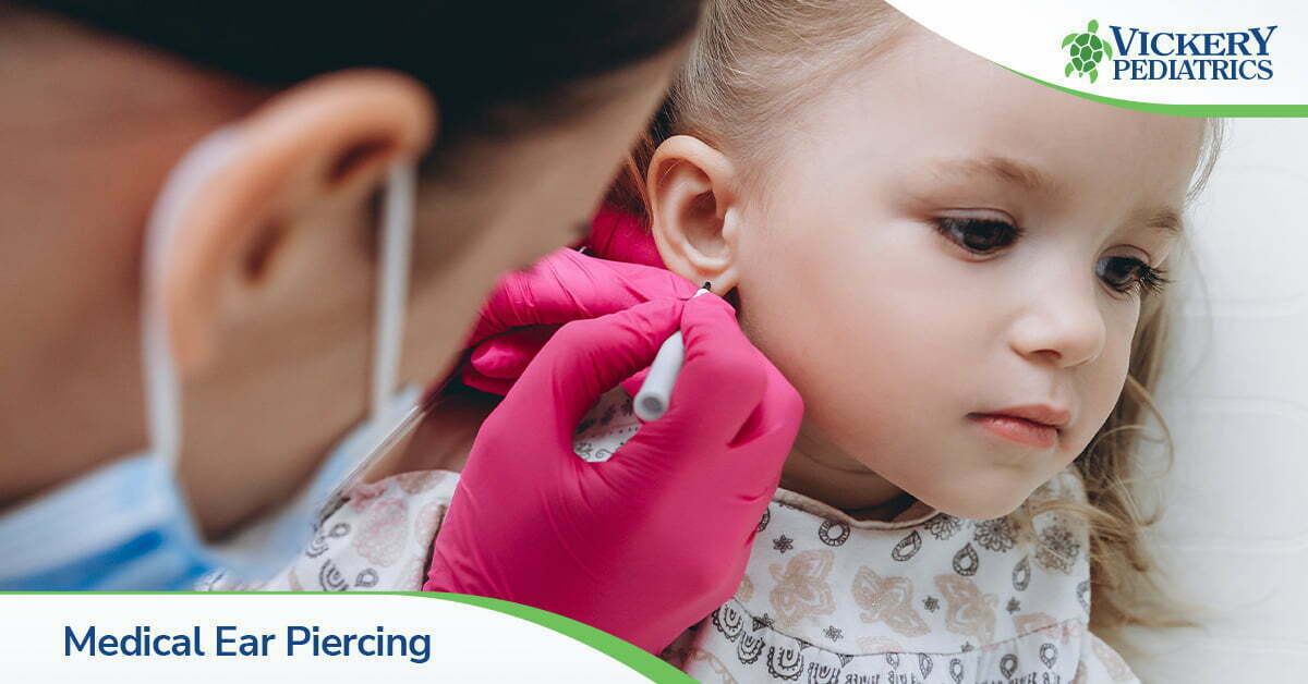 Children's Medical Ear Piercing in Cumming