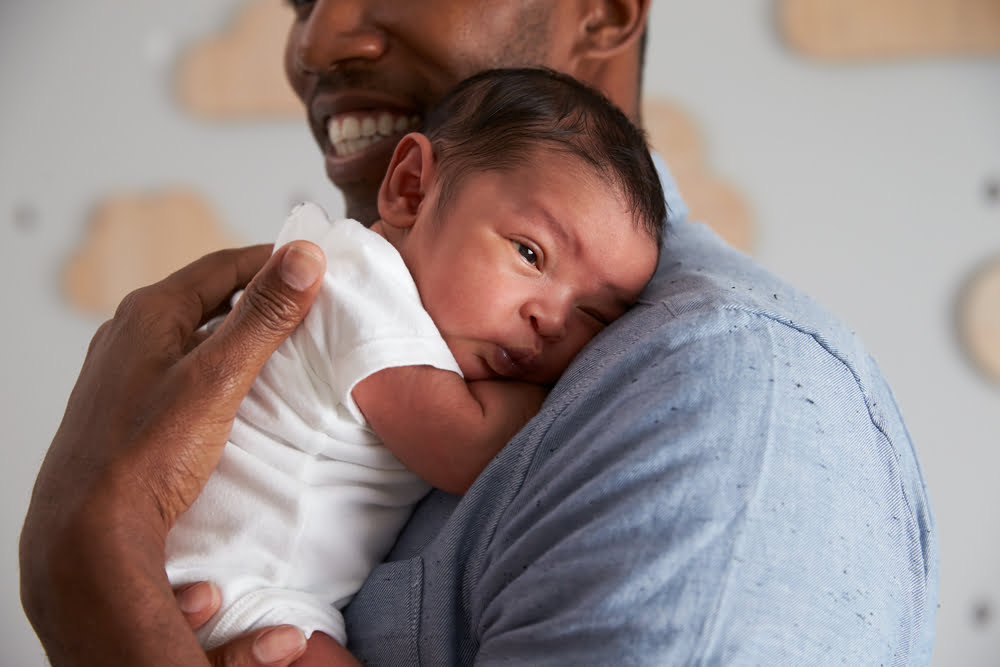 Cumming newborn pediatric checkup.